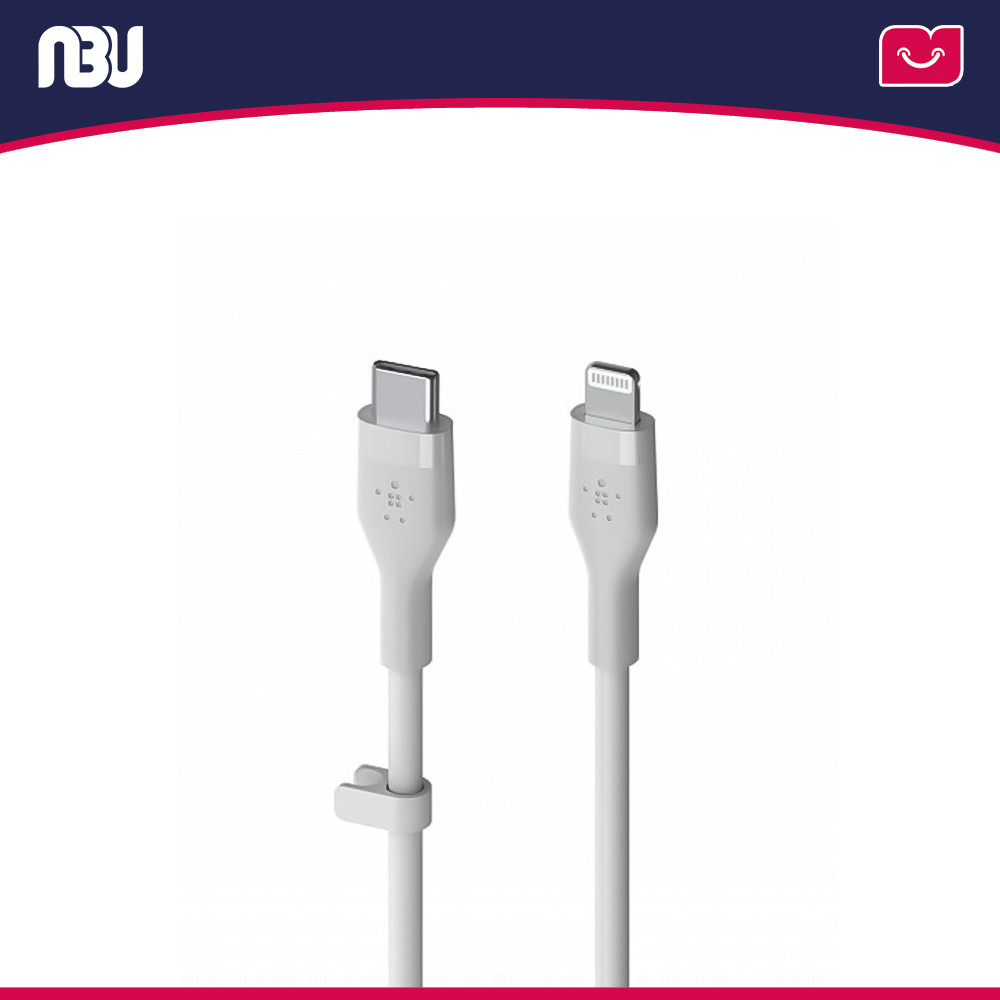 کابل USB-C به لایتنینگ بلکین مدل CAA009bt طول 3 متر