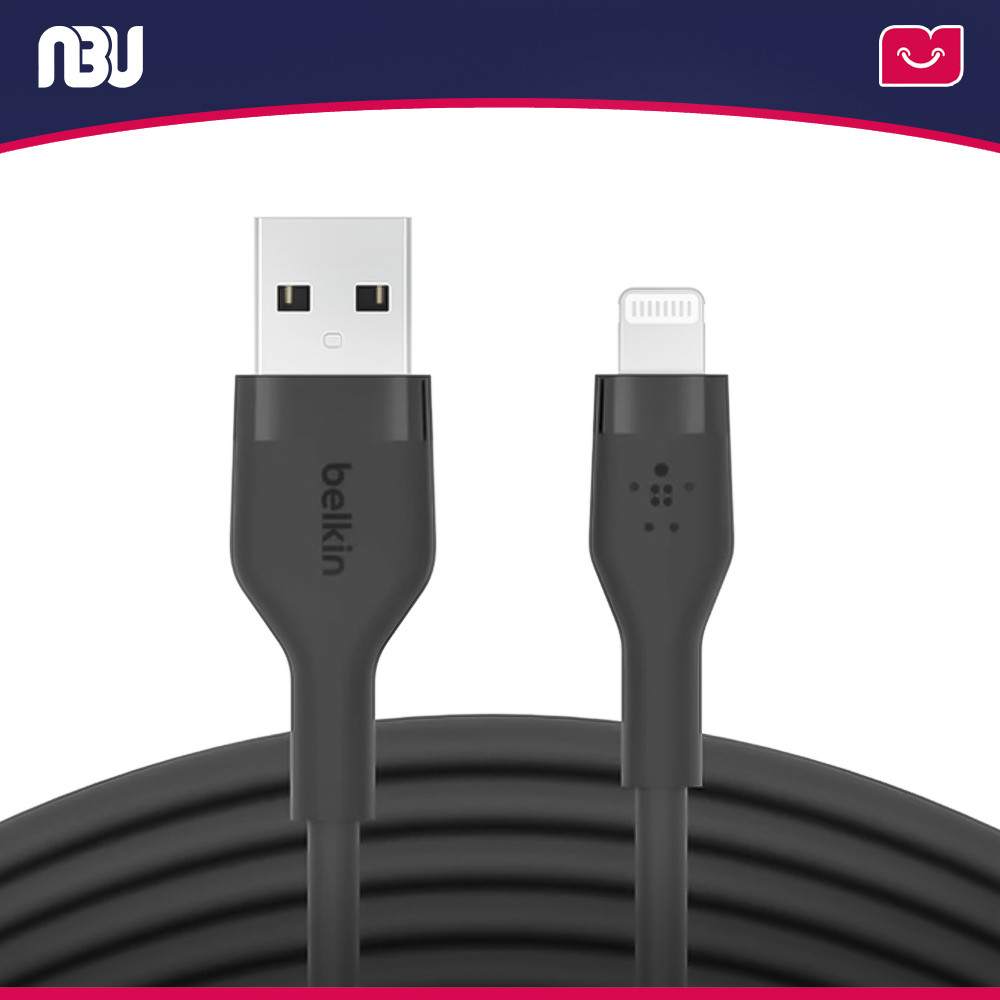 کابل تبدیل USB-A  به لایتنینگ بلکین مدل CAA008BT به طول 1 متر