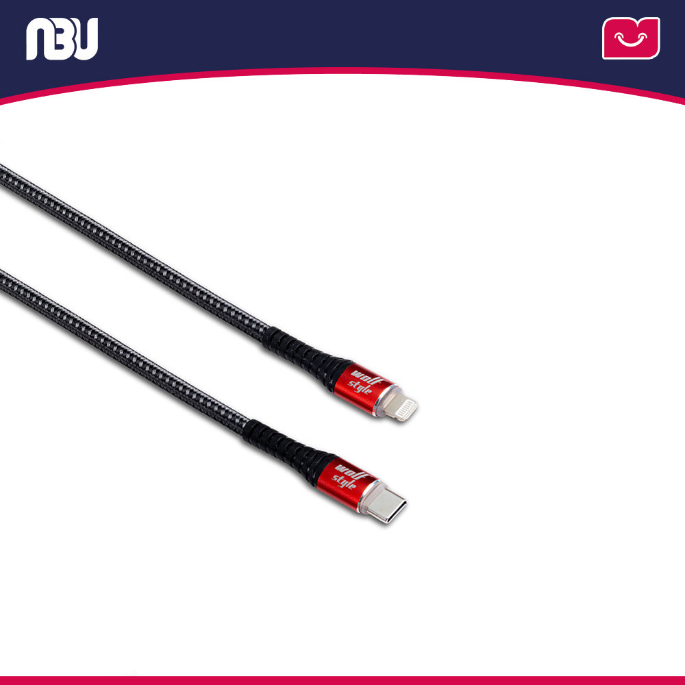 کابل تبدیل USB-C به لایتنینگ فوموتک مدل WS-119I