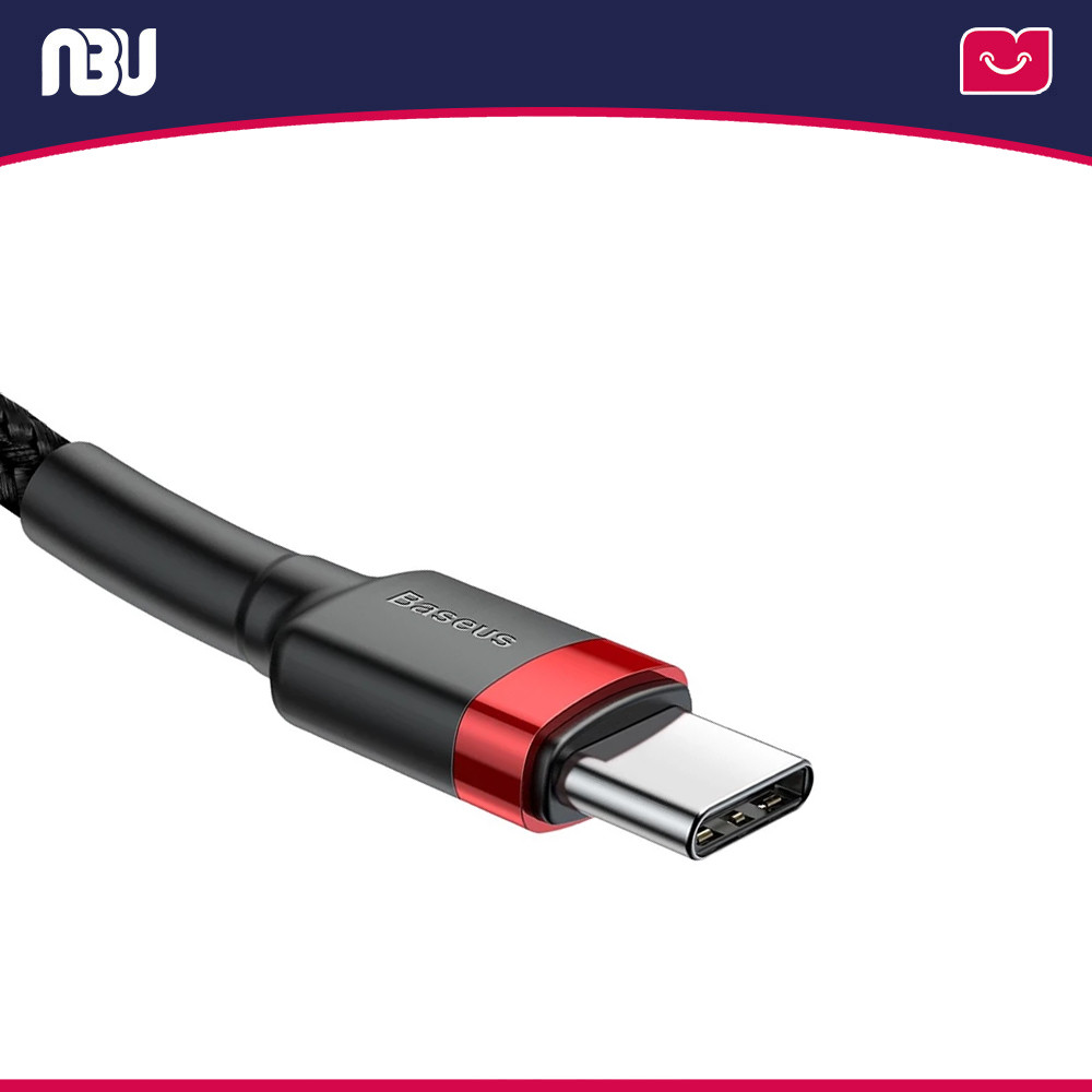 تصویر جدید کابل تبدیل USB-C به USB-C باسئوس مدل CATKLF-H91 به طول 2 متر