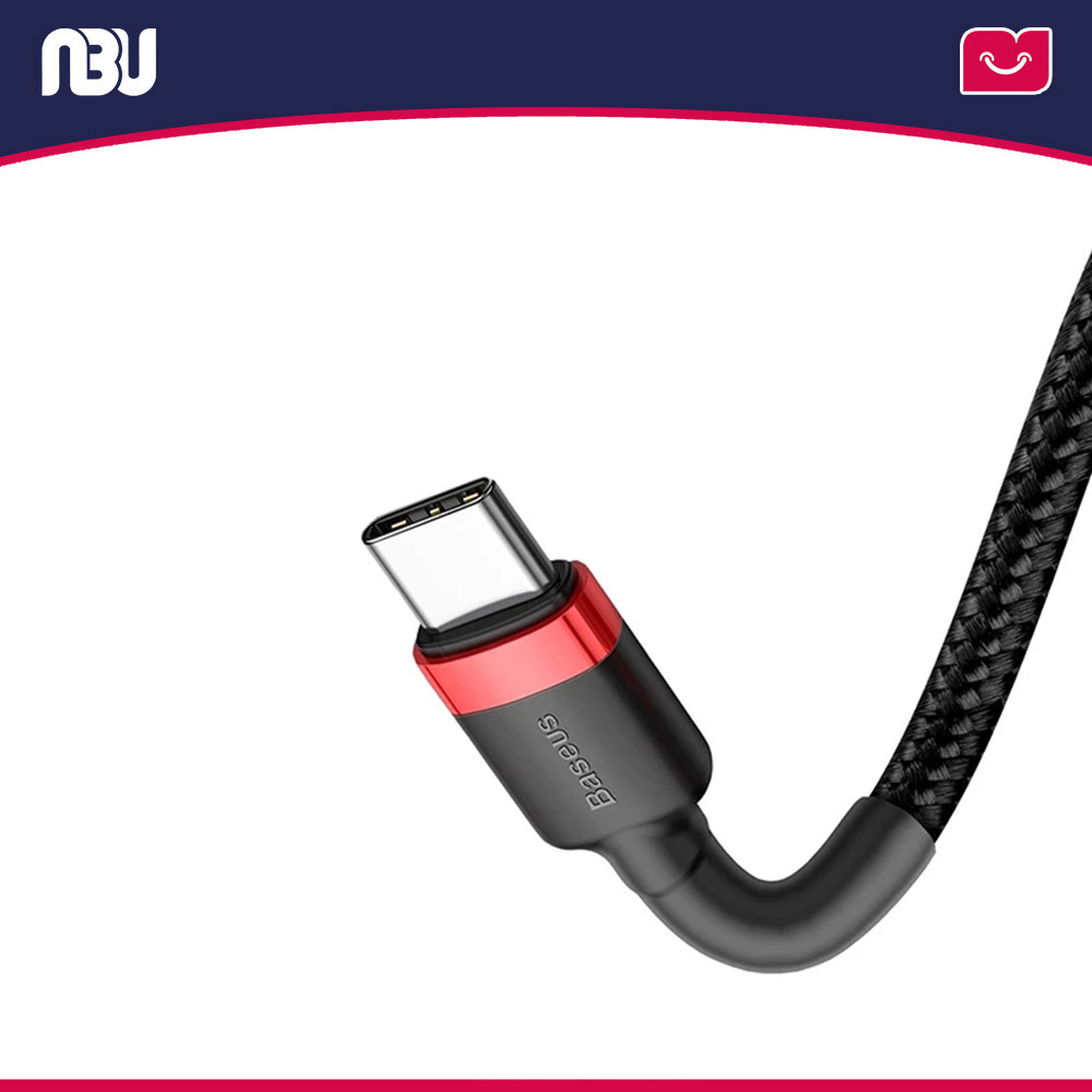 تصویر جدید کابل تبدیل USB-C به USB-C باسئوس مدل CATKLF-H91 به طول 2 متر