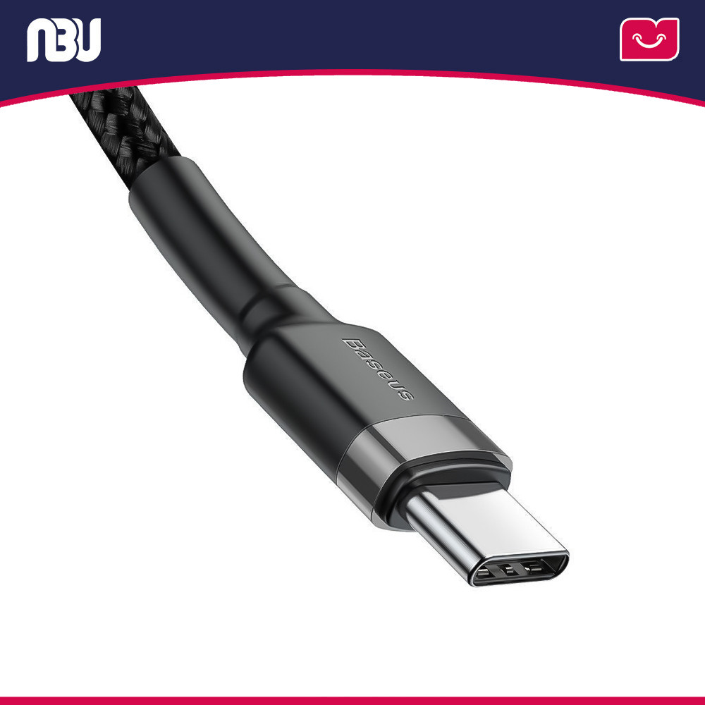 تصویر جدید کابل تبدیل USB-C به USB-C باسئوس مدل CATKLF-HG1 به طول 2 متر