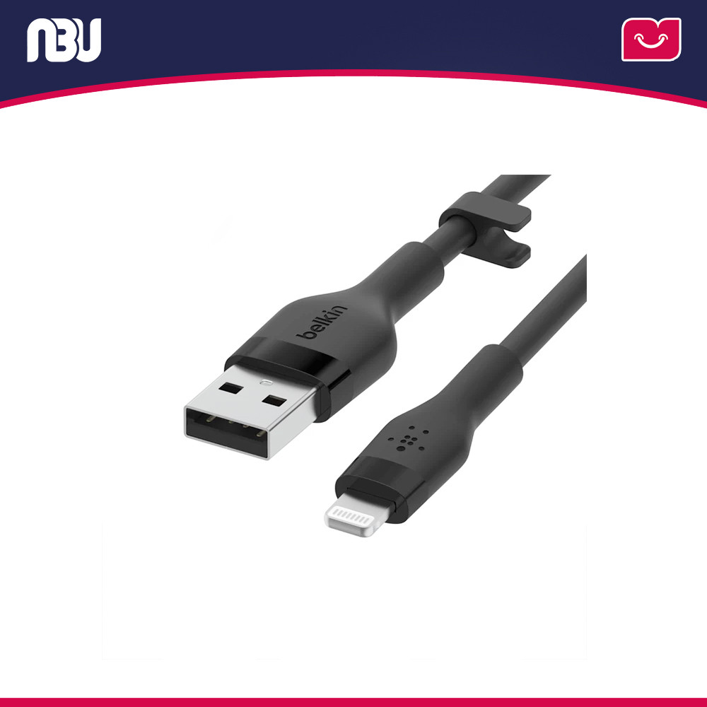 کابل تبدیل USB-A  به لایتنینگ بلکین مدل CAA008BT به طول 1 متر